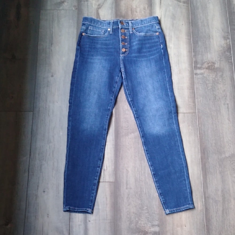 Banana Republic High Rise Blue Jeans